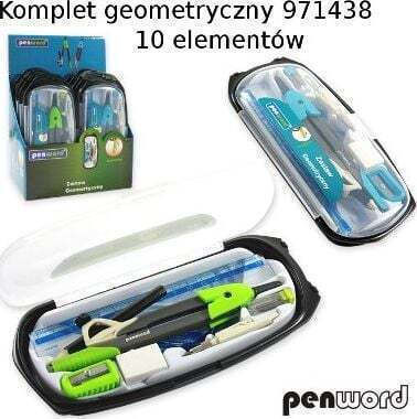 Penword Set Geometric Penword 10 Pcs 971438 Penword