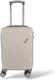 Playbags PS828 Kabinenkoffer Hart Beige mit 4 R...