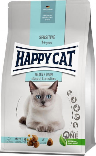 Happy Cat Sensitive Ξηρά Τροφή για Ενήλικες Γάτες με Ευαίσθητο Γαστρεντερικό 0.3kg