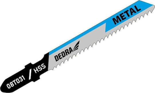 Dedra Jig Saw Blade for Metal 76.5mm 2pcs 08T031