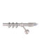 Frans Metallisch Vorhangstange Galea Einfach Φ25mm 400cm Nickel Satin