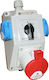 Spamel Industriesteckdose ZI04R221
