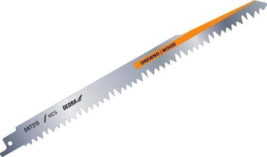 Dedra Jig Saw Blade for Wood 240mm 2pcs 08T215