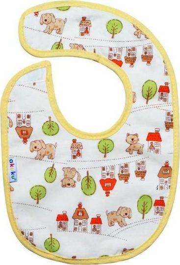 Akuku Waterproof Bib Plastic with Hoop & Loop Fastener Multicolored