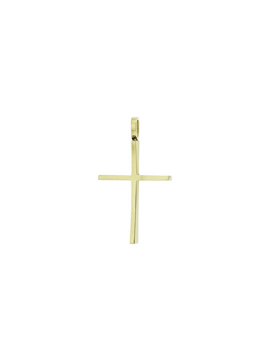 Gold Cross 14K Unisex