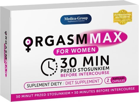 Medica-Group Orgasm Max for Women Ειδικό Συμπλήρωμα Διατροφής 2 κάψουλες
