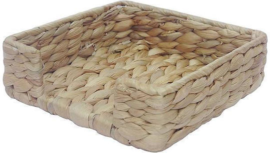 Zaros Wooden Beige Napkin Holder 19x19cm VT170