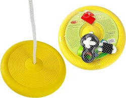 Lean Toys Hanging Swing Yellow