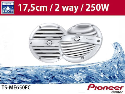 Pioneer Σετ Ηχεία Σκάφους 6.9" με 250W RMS