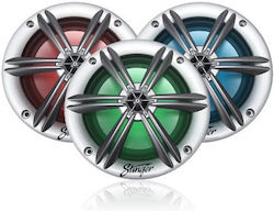 Stinger Сет Морски Говорители 6.5" Сребрист