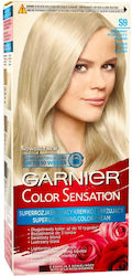 Garnier Haarfärbemittel Color Sensation S9 Silber-Asch Blond Garnier Haarfärbemittel Color Sensation S9 Silber-Asch Blond