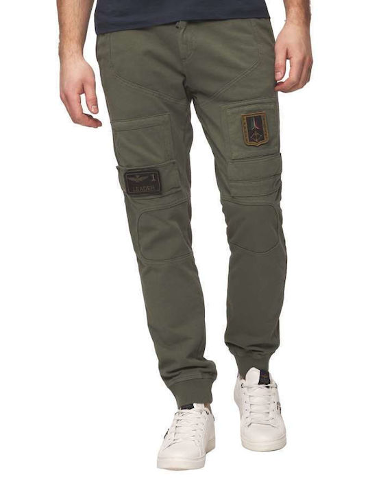 Aeronautica Militare Pantaloni pentru bărbați verde