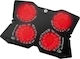 Platinet CP575 Mouse Pad with Wrist Support Black