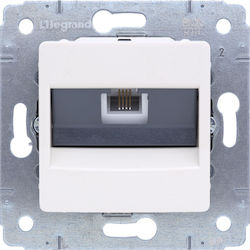 Legrand Μηχανισμός Πρίζας Τηλεφώνου Legrand Μηχανισμός Πρίζας Τηλεφώνου