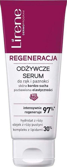 Lirene Light Cremă Hidratantă & Reconstrucție pentru Mâini & Unghii pentru Mâini Uscate 75ml