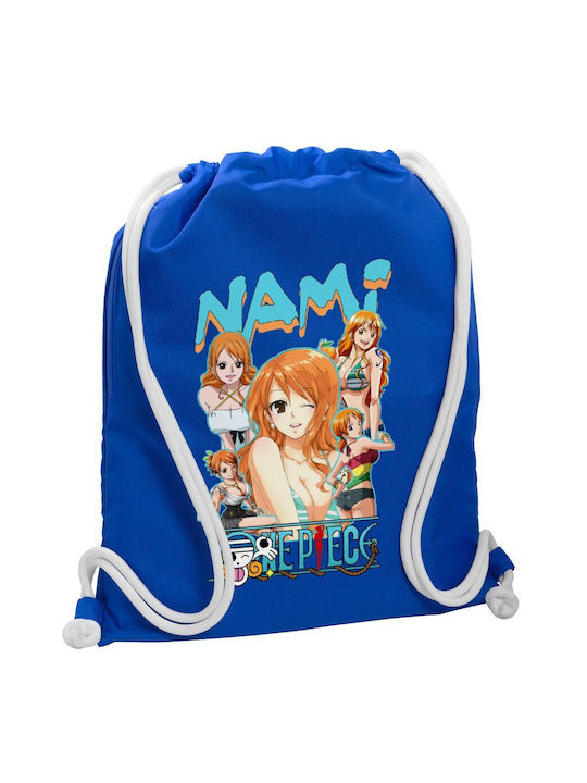 Koupakoupa Nami One Piece Παιδική Τσάντα Πλάτης Μπλε 48x40εκ.