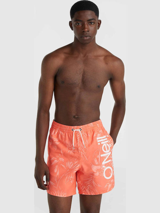 O'Neill Men's Swimwear Shorts Orange Floral 2800140-32527