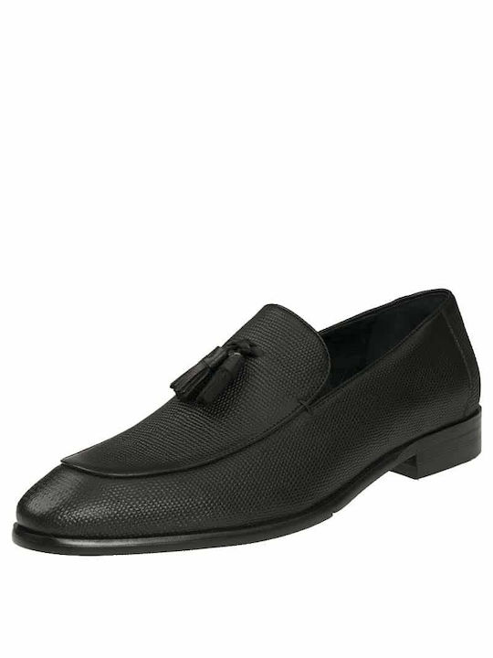 19V69 Ανδρικά Loafers σε Μαύρο Χρώμα