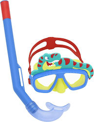 Bestway Tauchmaske Silikon mit Schnorchel Kinde...