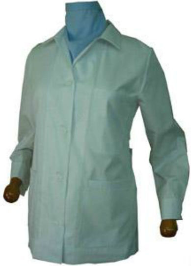 Afoi Papadopouloi Women's White Medical Blouse