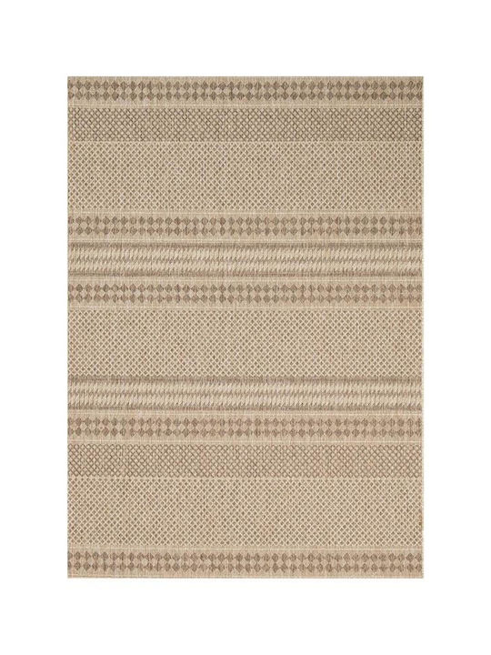 Newplan Ethnik 202668c Χαλί Ορθογώνιο Καλοκαιρινό Ψάθινο Brown/caramel Beige