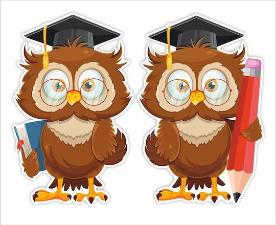 LearnHow Детска стикерна за стена Стъкло 2бр