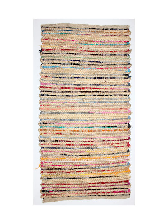 Klonaras Fidenza Rug Rectangular Summer from Jute Multi