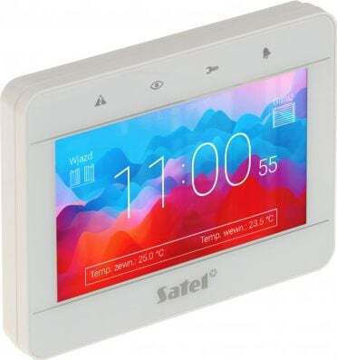 Satel Клавиатура за Аларма Touch в Бял Цвят INT-TSG2-W