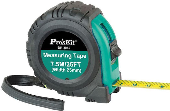 Proskit Maßband mit Magnet 25mm x 7.5m