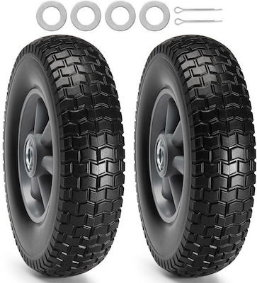 Vevor FPLJAZPU180LBKDVKV0 Wheels 2pcs 254x64mm