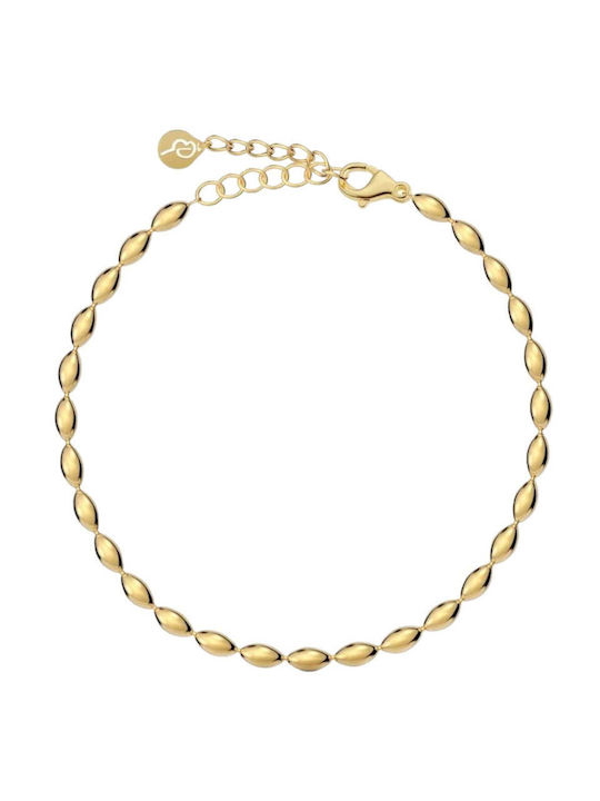 Bracelet Gold Pearls Cabo