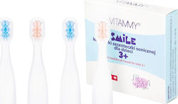 Vitammy Replacement Heads 4 Pieces for 3+ Years