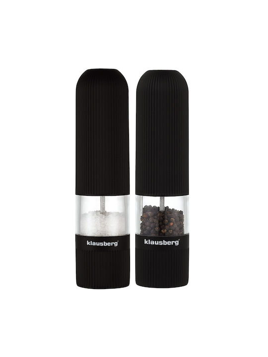 Klausberg Manual Set Spice Mills made of Ceramic in Black Color 5cm 1pcs