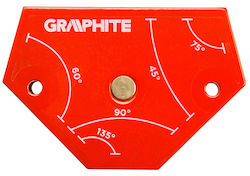 Graphite 56H904 Γωνία Συγκόλλησης με Μαγνητική Ικανότητα 11.4kg & Γωνίες 45° / 60° / 75° / 90°
