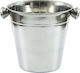 KING Hoff Metallic Silver Wine Cooler 1.5lt With Dimensions 14x13cm