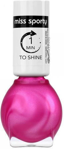 Miss Sporty Nail Polish Quick Dry Pink 135 7ml