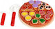 Wooden Game Children Zola Pizza Pattern Easy To Slice 27 Pieces