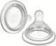 Hello Kitty Silicone Bottle Teats Slow Flow for 0+ Months 2 Pieces