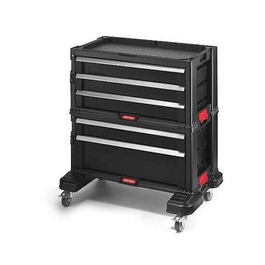 Strend Pro Metal Căruță L56.2xA28.9xÎ50.2cm
