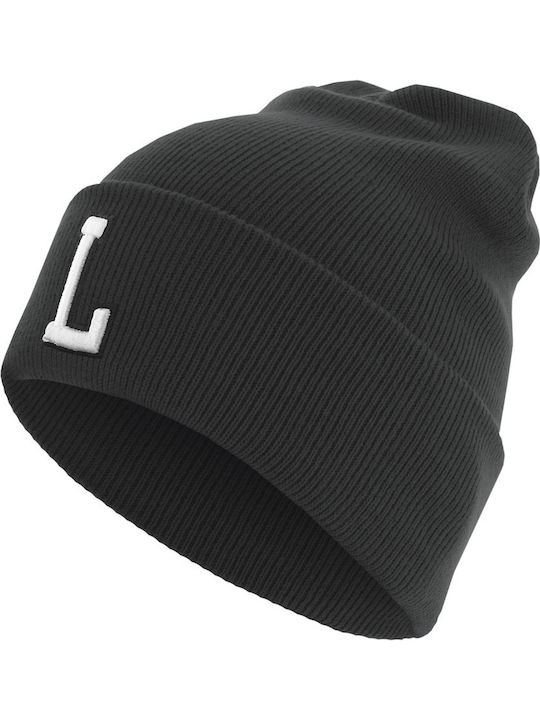 Beanie Ανδρικός Σκούφος Πλεκτός σε Μαύρο χρώμα