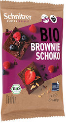 Organic Gluten-Free Black Chocolate Brownie 140g Schnitzer 16027