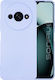 Sonique Back Cover Silicon / Tesatura Lila (Xia...
