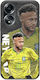 Football Stars - Neymar Jr Brazil Back Cover Silicone Multicolour (Oppo A78 5G)