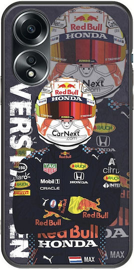 Formula 1 - Max Verstappen Umschlag Rückseite Silikon Mehrfarbig (Oppo A78 5G)