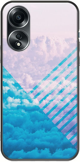 Clouds Back Cover Σιλικόνης Πολύχρωμο (Oppo A78 5G)
