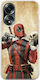 Deadpool Hamlet Back Cover Silicon Multicolor (Oppo A78 4G)