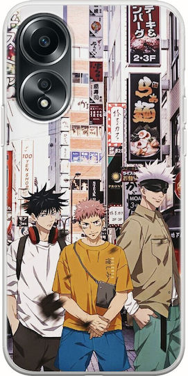 Jujutsu Kaisen Задна корица Силикон Многоцветен (Oppo A78 4G)