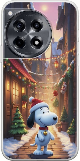 Snoopy Back Cover Σιλικόνης Πολύχρωμο (OnePlus 12R)