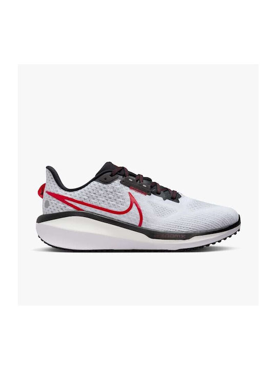 Vomero 17 Men's Sport Shoes Running White Fire Red Platinum Tint Black