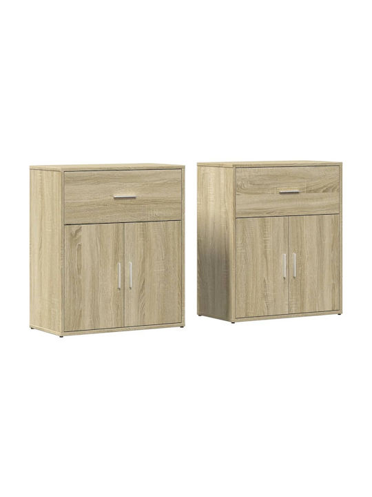 Sideboard Wooden 2τμχ 60x31x70cm